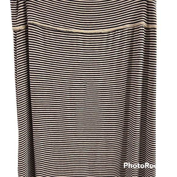 Max Studio Specialty Products M.S.S.P. Knit Maxi Skirt - Black/Natural - XL - Picture 5 of 6